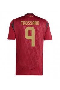 België Leandro Trossard #9 Voetbaltruitje Thuis tenue EK 2024 Korte Mouw